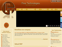 Tablet Screenshot of finesoftech.com